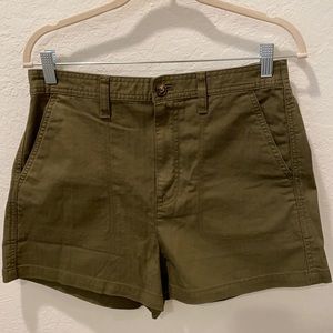 Madewell NWT Twill Shorts